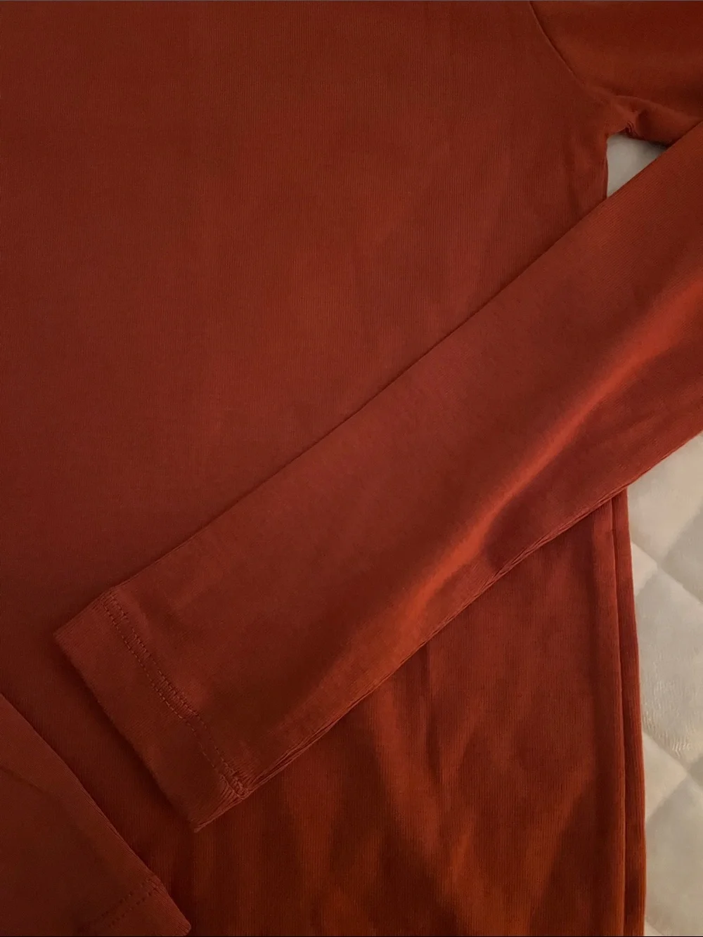 J. Crew Burnt Orange Crewneck Tee